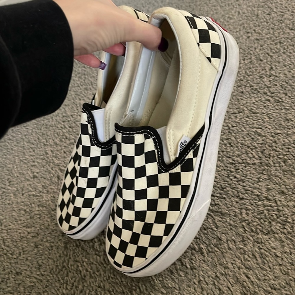 Women’s vans slip on 7.5
